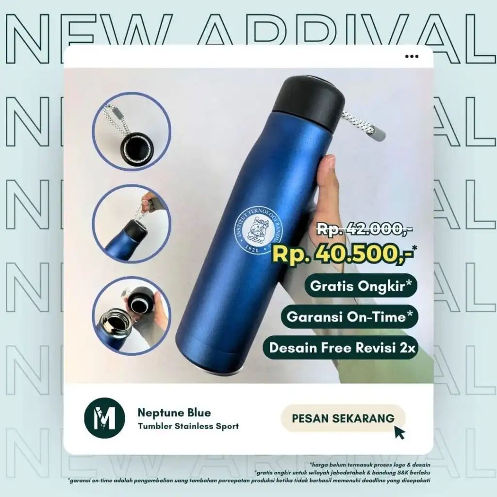 Tumbler Neptune Blue