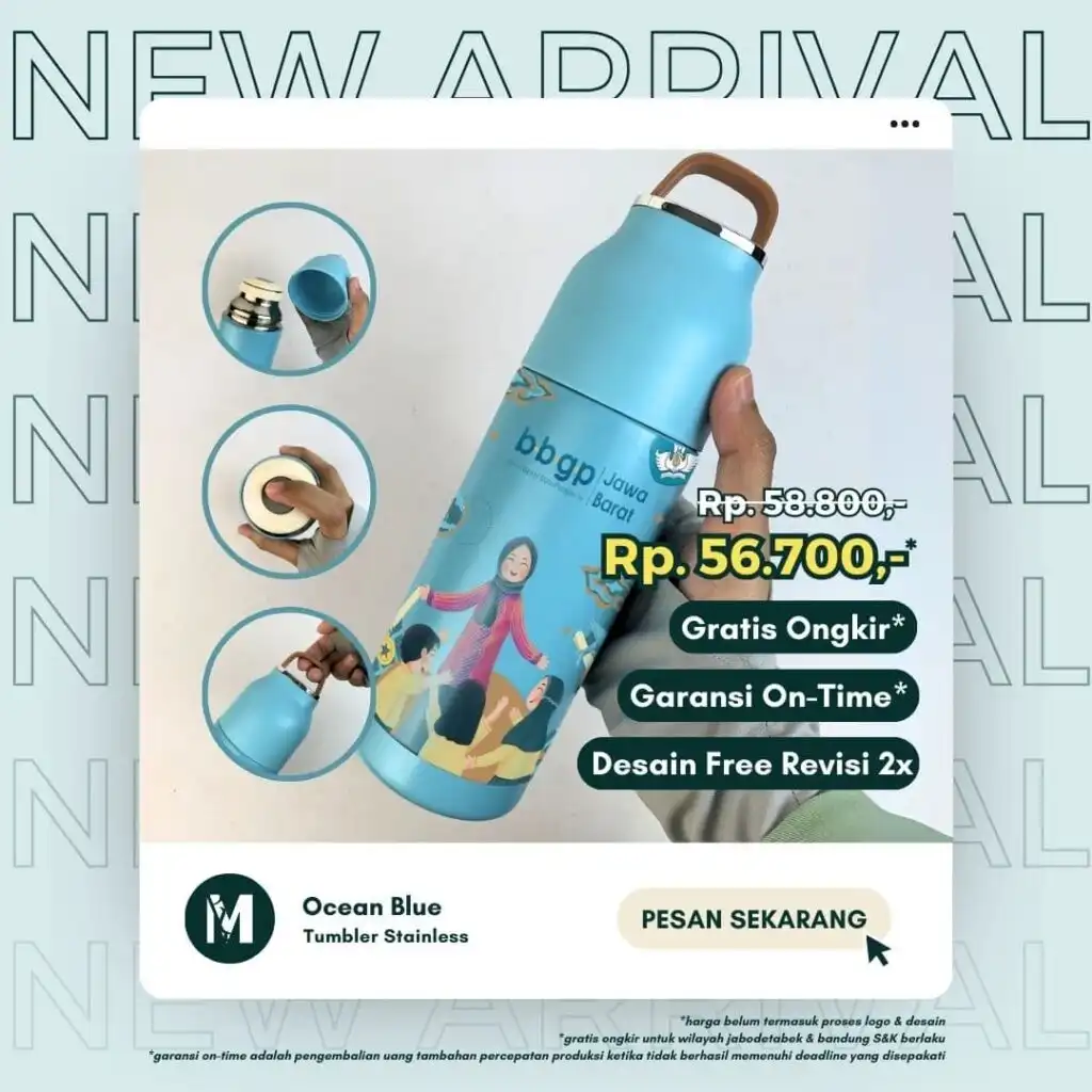 Tumbler Ocean Blue