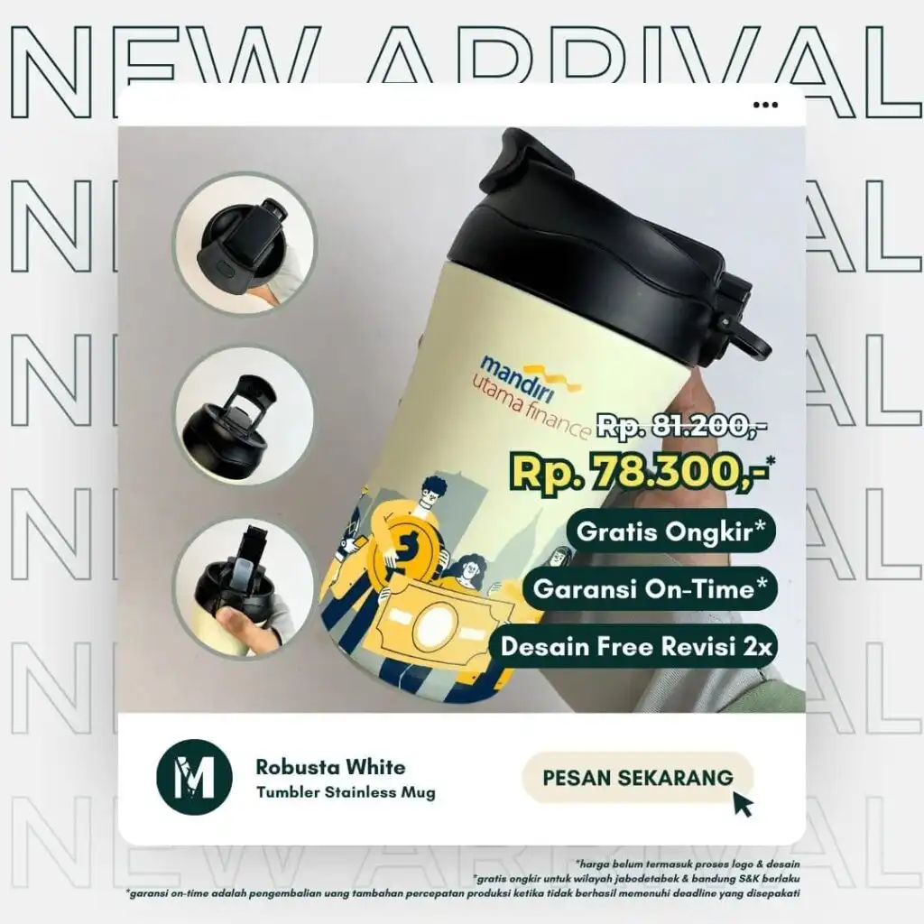 Tumbler Robusta White