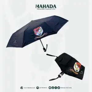 Payung Lipat Otomatis Dengan Tombol Untuk Membuka dan Menutup Custom Logo Perusahaan (1)