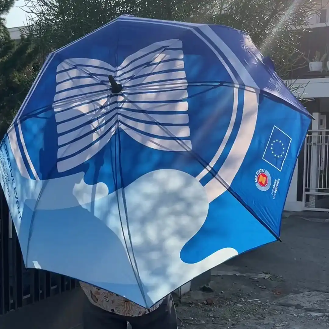 payung golf full print custom desain grafis payung golf full print custom desain grafis