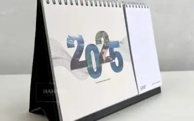 Cetak Kalender Meja Promosi A5