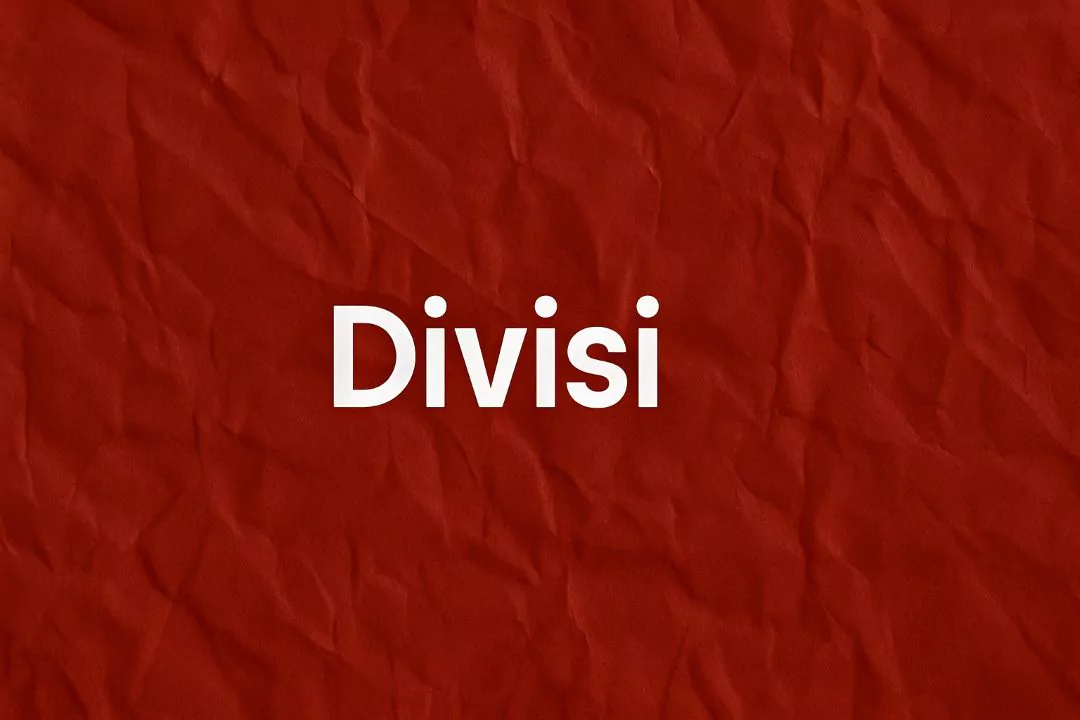 Apa itu Divisi Apa itu Divisi