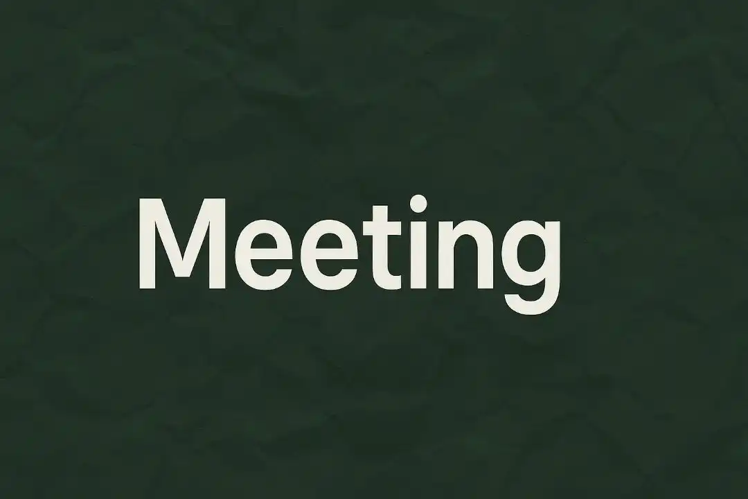 apa itu meeting