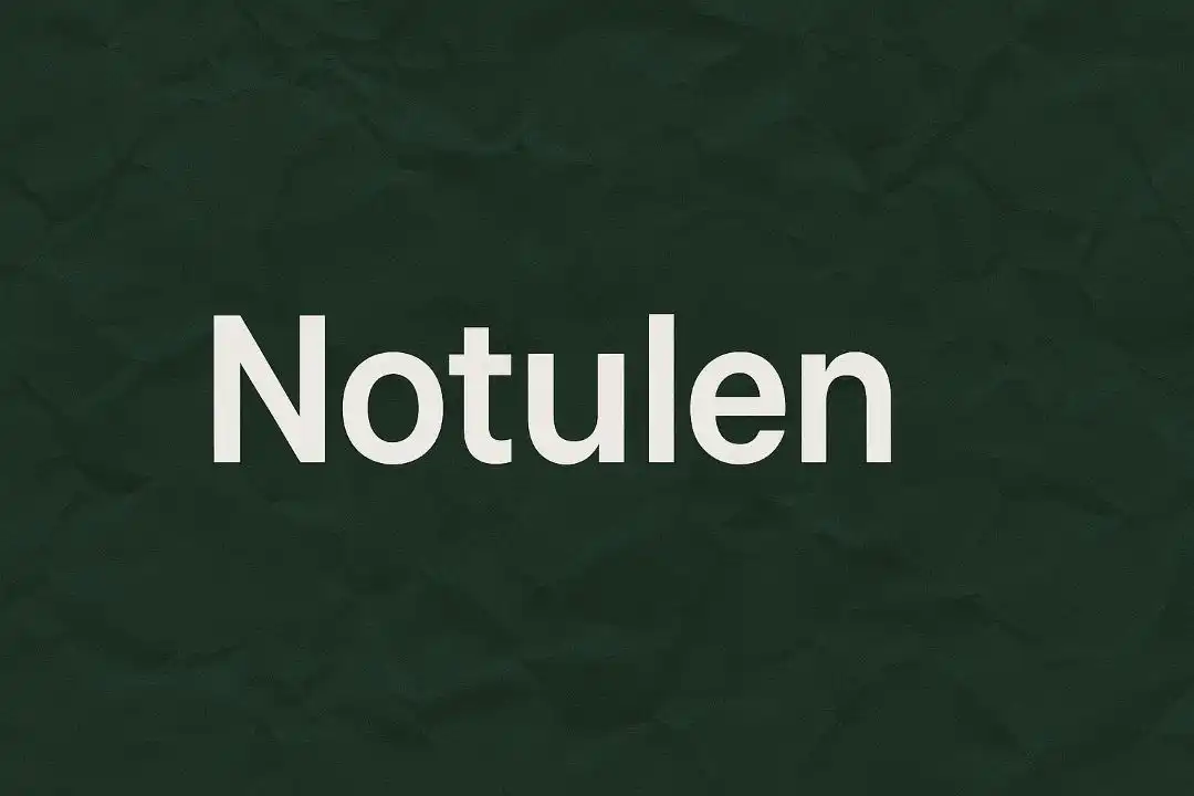 apa itu notulen