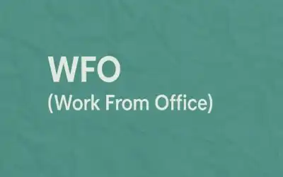 WFO (Work From Office)