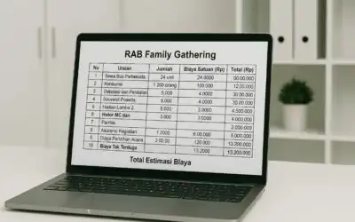 Contoh RAB Family Gathering Lengkap untuk Perusahaan