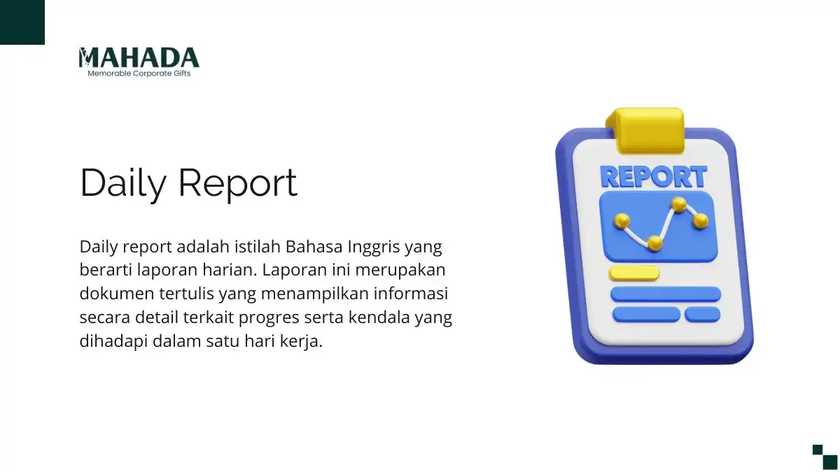 Apa Itu Daily Report