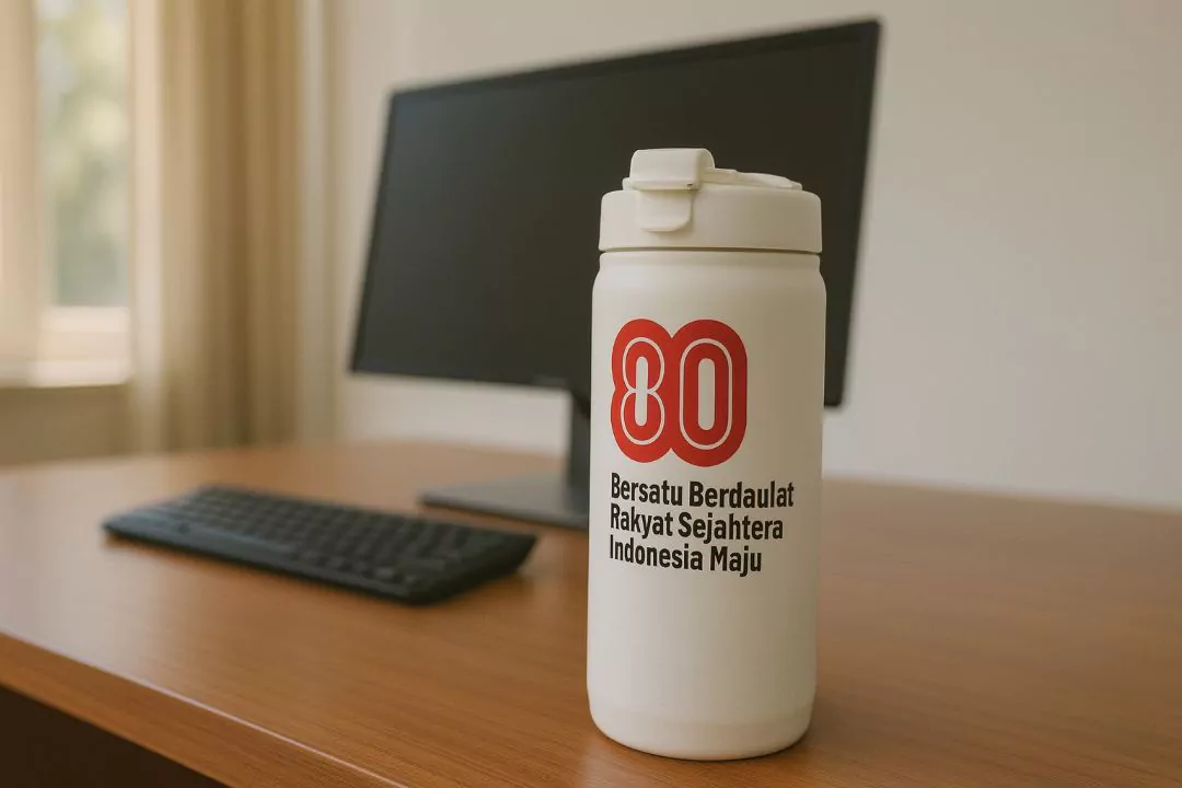 Tumbler Custom HUT RI ke 80