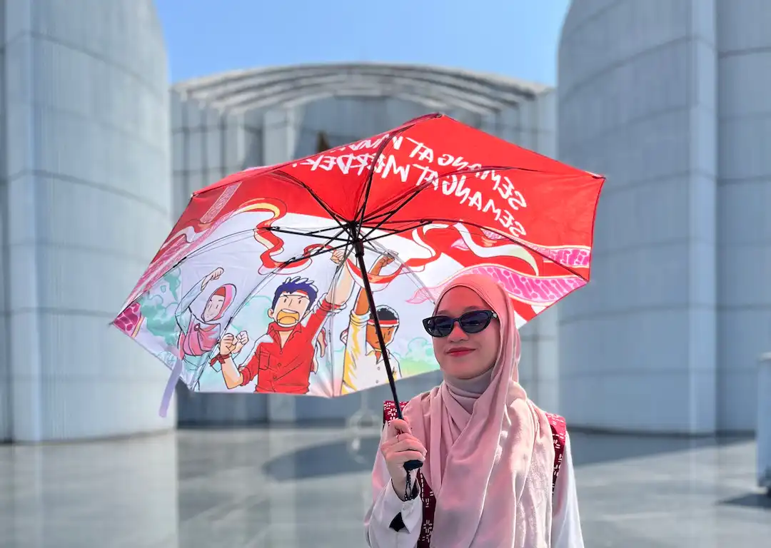 Payung Custom Edisi Spesial HUT RI ke 80