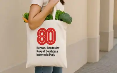 Totebag Custom Edisi HUT RI ke-80