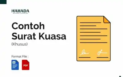 Contoh Surat Kuasa Khusus Doc