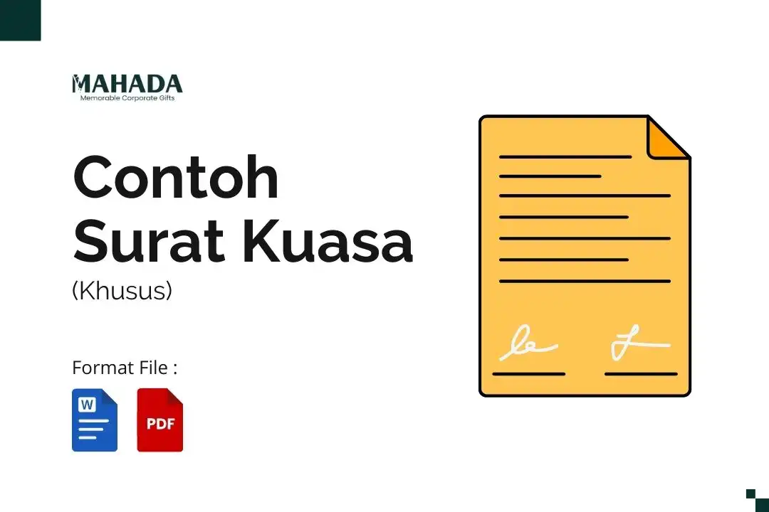 Contoh Surat Kuasa Khusus