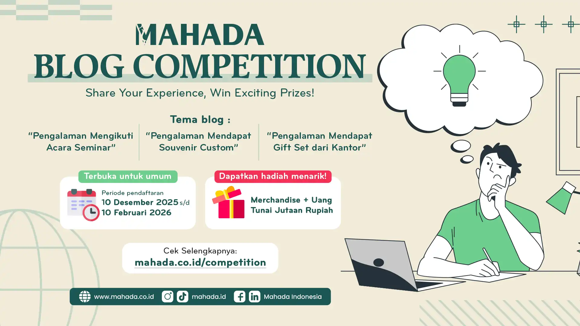 Kompetisi blogging web