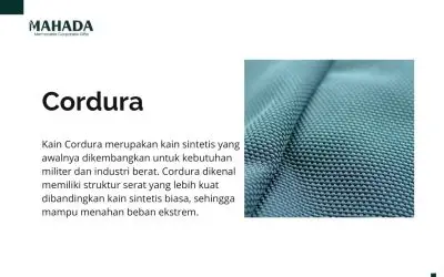 Apa Itu Kain Cordura? Berikut Pengertian, Jenis, dan Kegunaannya sebagai Bahan Kain