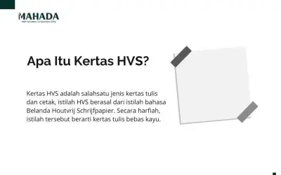 Apa Itu HVS? Berikut Pengertian, Jenis, dan Spesifikasi Lengkapnya