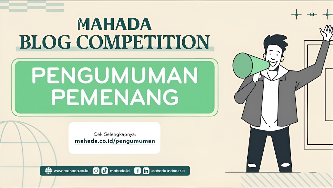 Pengumuman Pemenang Mahada Blog Competition 2025