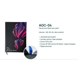 Agenda Hardcover Blok Lem Jahit AGC-04