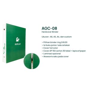 Agenda Hardcover Binder AGC-08