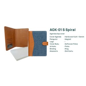 Agenda Kulit AGK-01 S Spiral