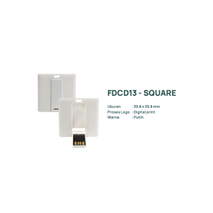 Flashdisk Kartu FDCD13 - SQUARE