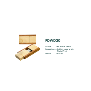 Flashdisk Kayu FDWD20