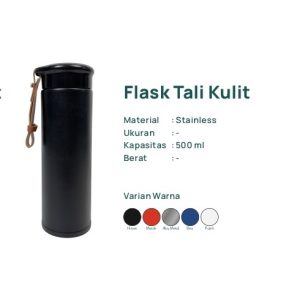 Tumbler Flask Tali Kulit