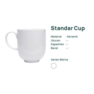 Mug Keramik Standar Cup