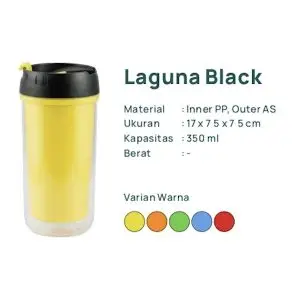 Jual Tumbler Laguna Black Custom