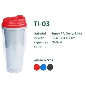 Jual Tumbler TI-03 Custom