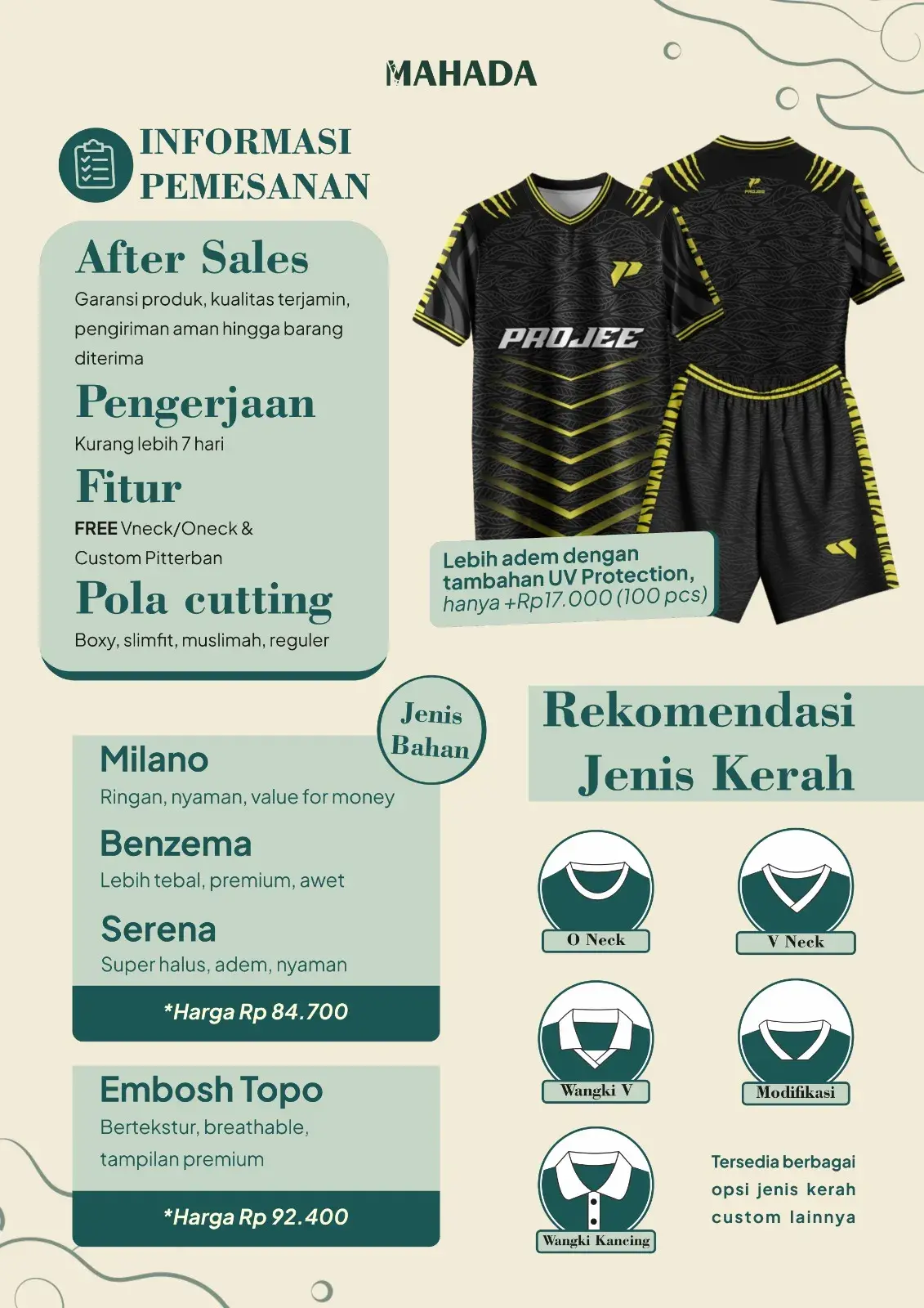 Jersey Custom: Panduan Lengkap Membuat Jersey Tim Sesuai Desain Sendiri